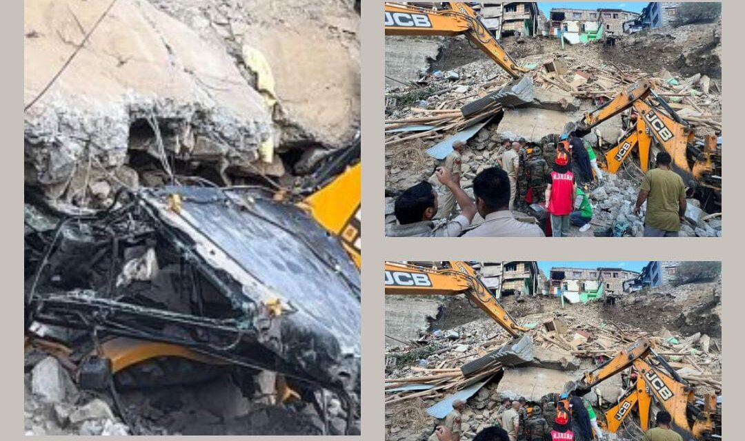 12 injured after building on hill slope collapses in Ladakh