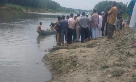 Teenager drowns in river jehlum at Sangam anantnag