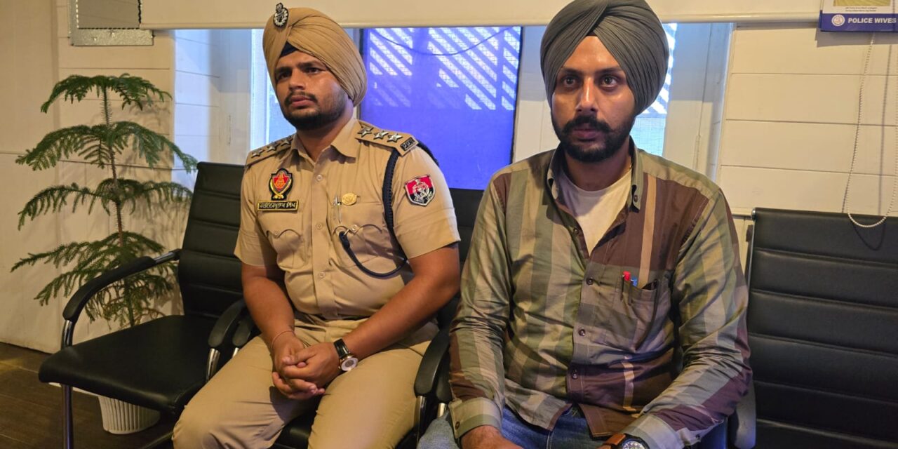 Duo from Punjab posing as fake police officers, held in Sgr