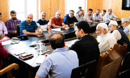 Arrangements for Urs Syed Qamar-ud-Din Bukhari reviewed at Ganderbal;DC exhorts all departments to work in coordination for smooth conduct of Urs