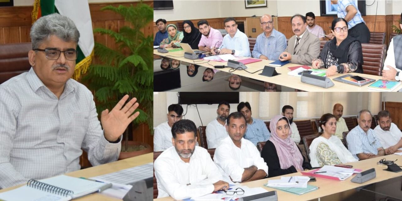 Focus on introduction of additional services, faculty upgradation at new Children Hospital Srinagar: CS