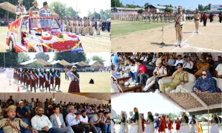 Full dress rehearsal for 78th I-Day held at Ganderbal;ADDC unfurls tricolor