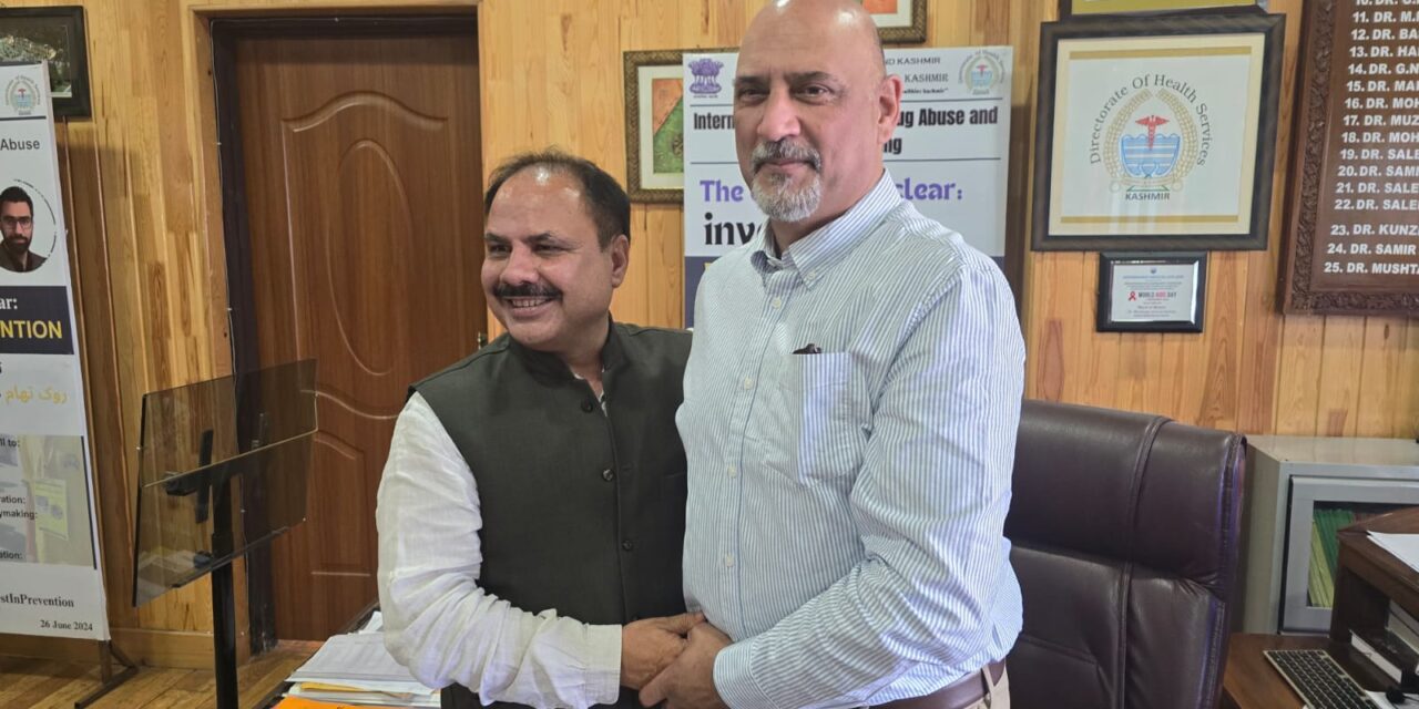 Dr Jahangir Bakshi is new director health Kashmir