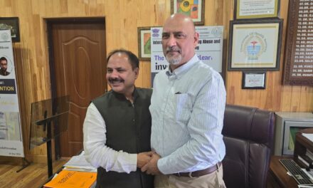 Dr Jahangir Bakshi is new director health Kashmir