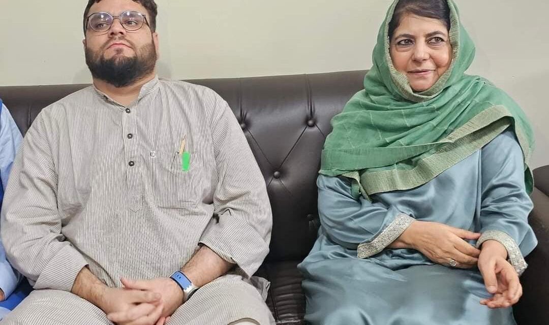 Former Hurriyat Leader’s Son: Aga Syed Muntazir Joins PDP, Boosting Party in Budgam