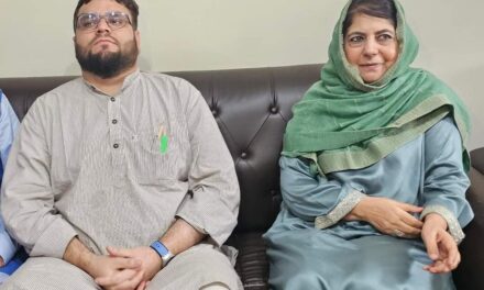 Former Hurriyat Leader’s Son: Aga Syed Muntazir Joins PDP, Boosting Party in Budgam