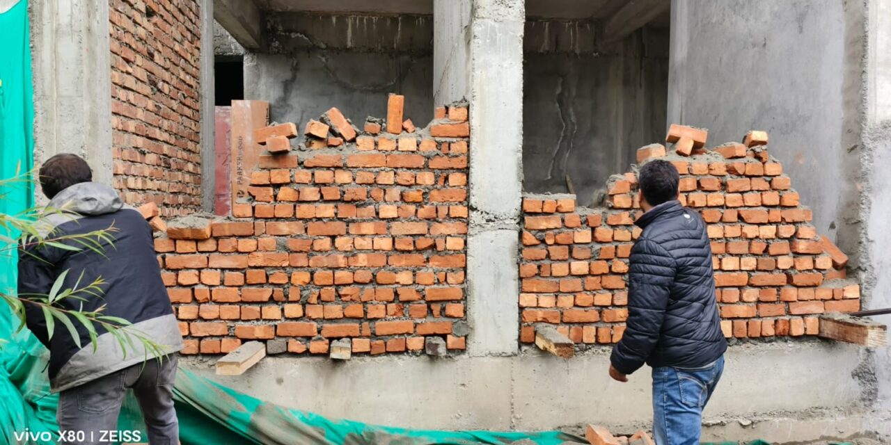 Successful Demolition Drive in Sonamarg Under the Direction of CEO, Sonamarg Development Authority