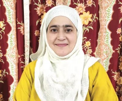 Urfana Amin from Srinagar selected for National Teachers’ Award