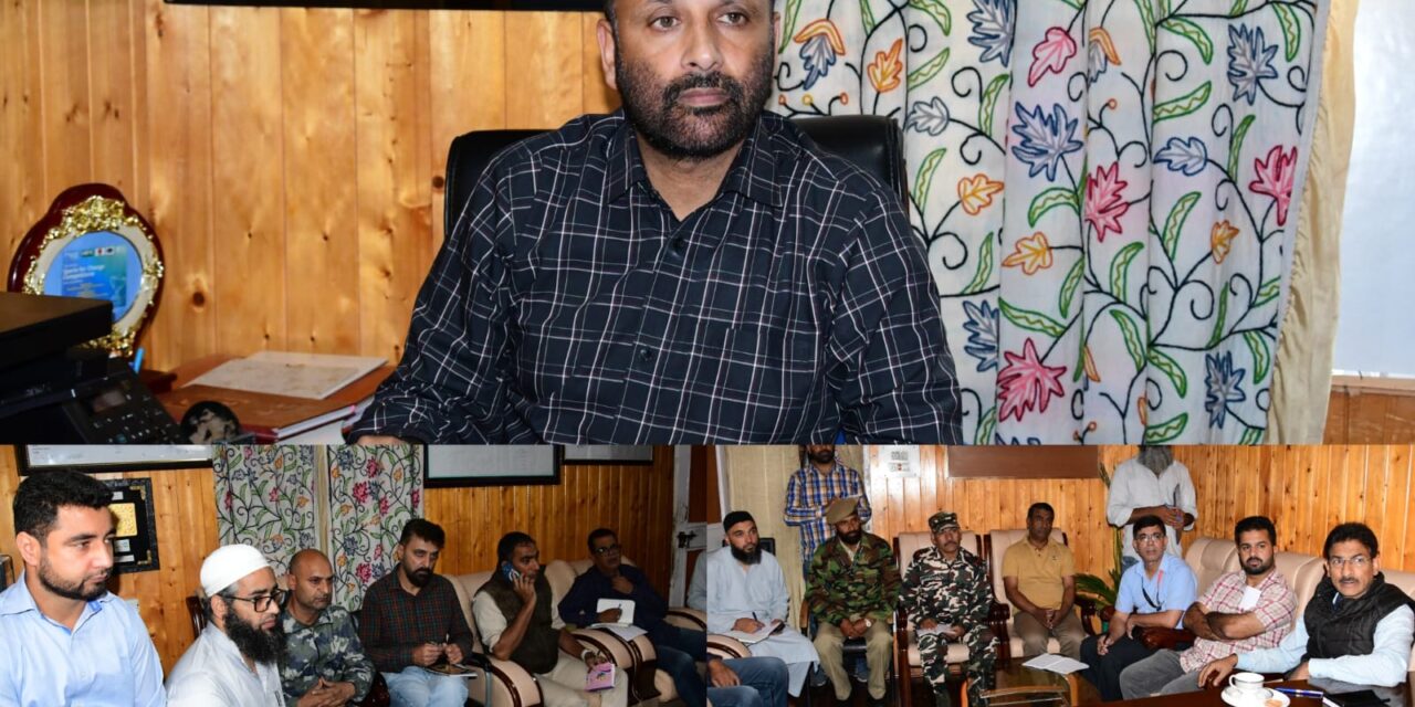 Assembly Elections-2024:Arrangements finalized for filing Nomination Papers under Phase-II at Ganderbal