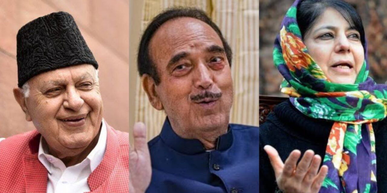 3 former CMs opt out of J&K assembly elections