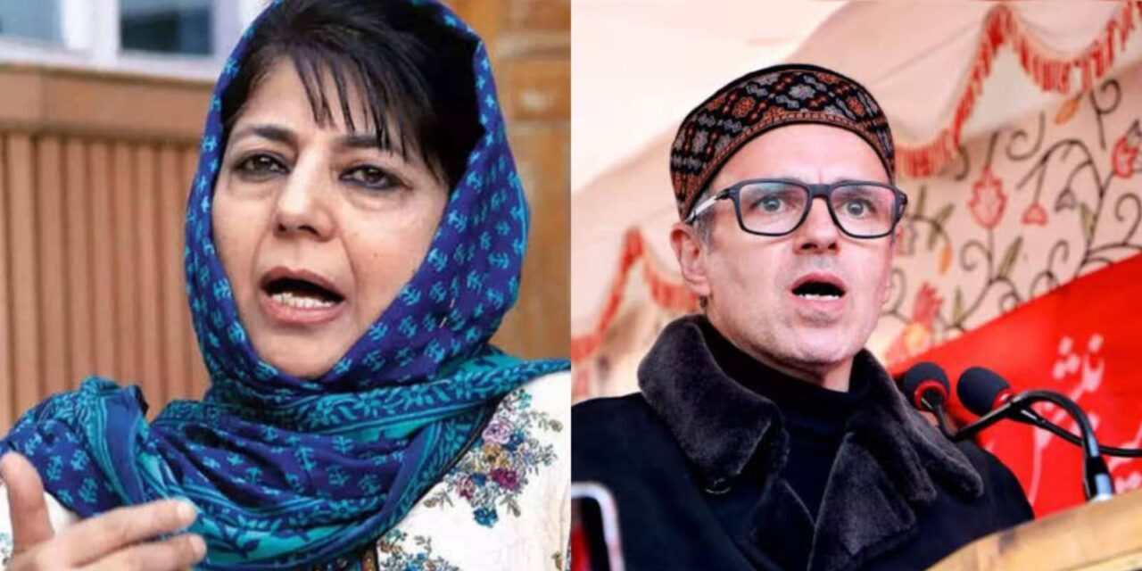 Era of “Halal” and “haram” elections was started by NC in J&K: Mehbooba Mufti’s dig at Omar Abdullah