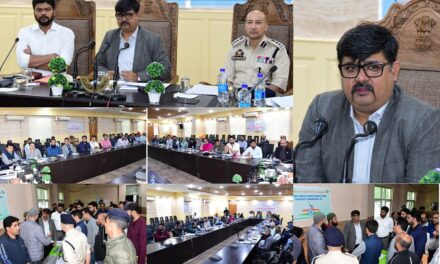 Assembly Elections- 2024 : Election Expenditure Observer reviews expenditure monitoring mechanism at Ganderbal