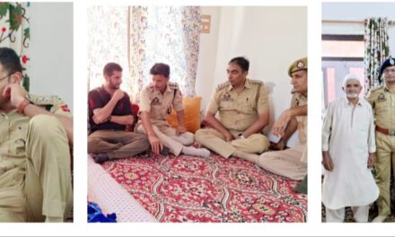 Police visits families of NOKs of Police Martyrs in Ganderbal