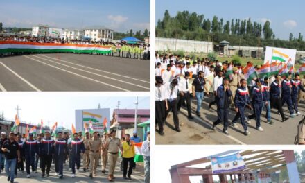 Tiranga rallies organised across Kashmir ahead of Independence Day