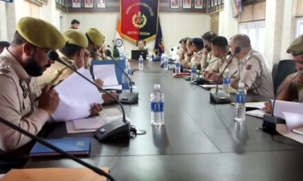 SSP Kulgam conducts comprehensive meeting in view of upcoming Assembly Election