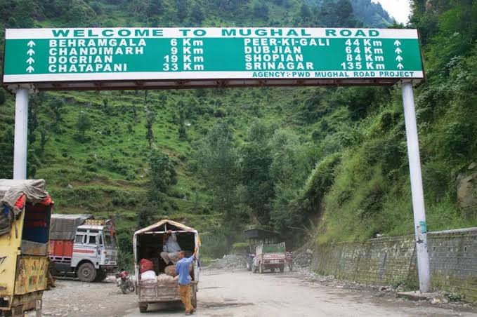 Mughal road closed due to inclement weather