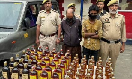 Pulwama Police Arrests Two Individuals; 70 Bottles of Liquor Seized