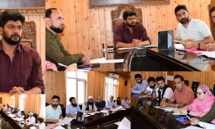 DEO Ganderbal reviews preparations for AMF at polling stations