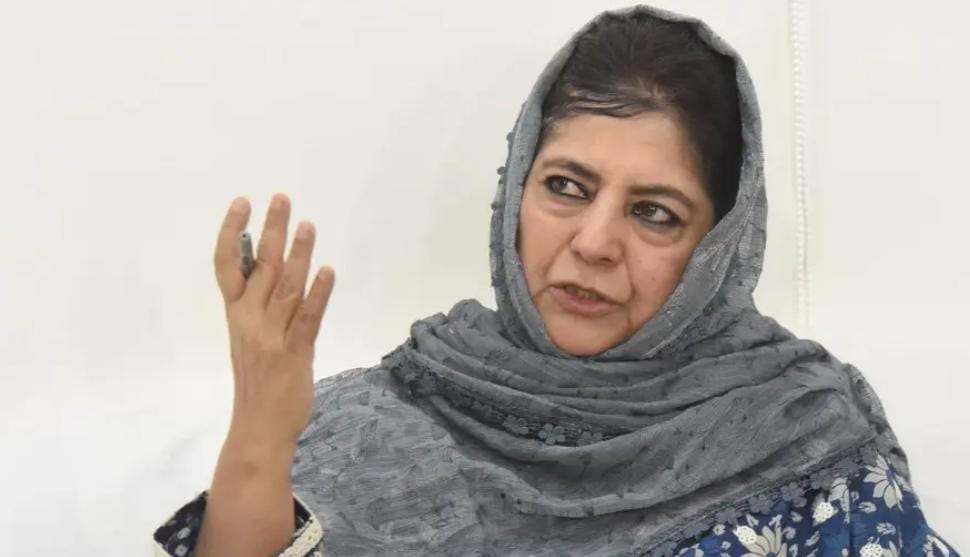 No scope for tie-up with BJP: Mehbooba Mufti