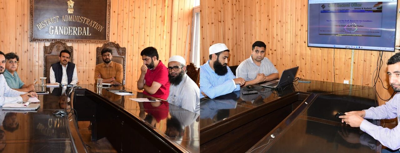 Assembly Election-2024:General Election Observer oversee 2nd Randomisation of poll parties in Ganderbal