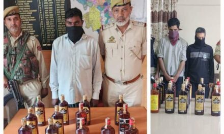 Anantnag Police Intensifies Crackdown on Illicit Liquor Trade