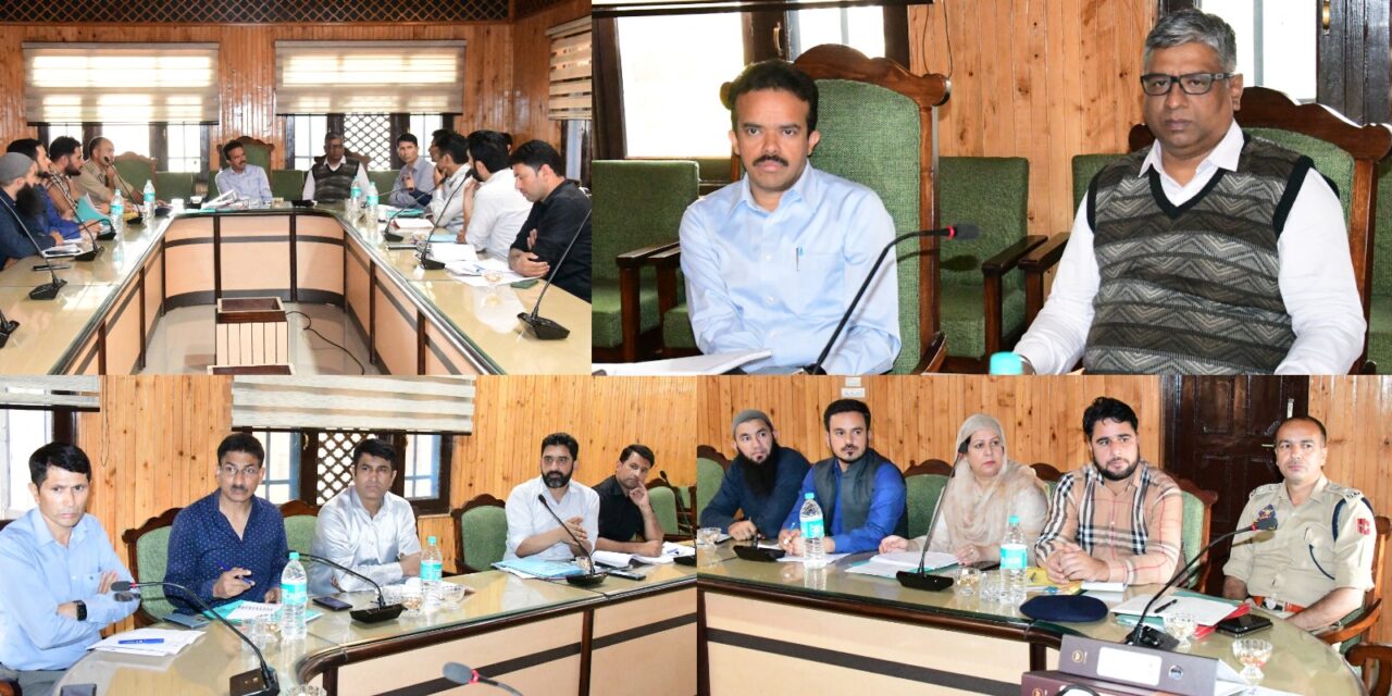 Assembly Elections-2024:General, Police Observer for Ganderbal review Poll Preparedness in district