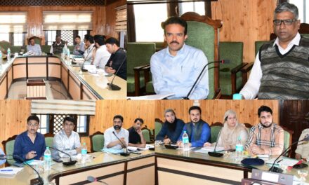 Assembly Elections-2024:General, Police Observer for Ganderbal review Poll Preparedness in district