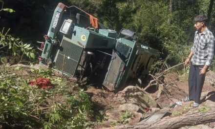 Soldier killed, 6 injured as vehicle plunges into gorge in J&Ks Kathua