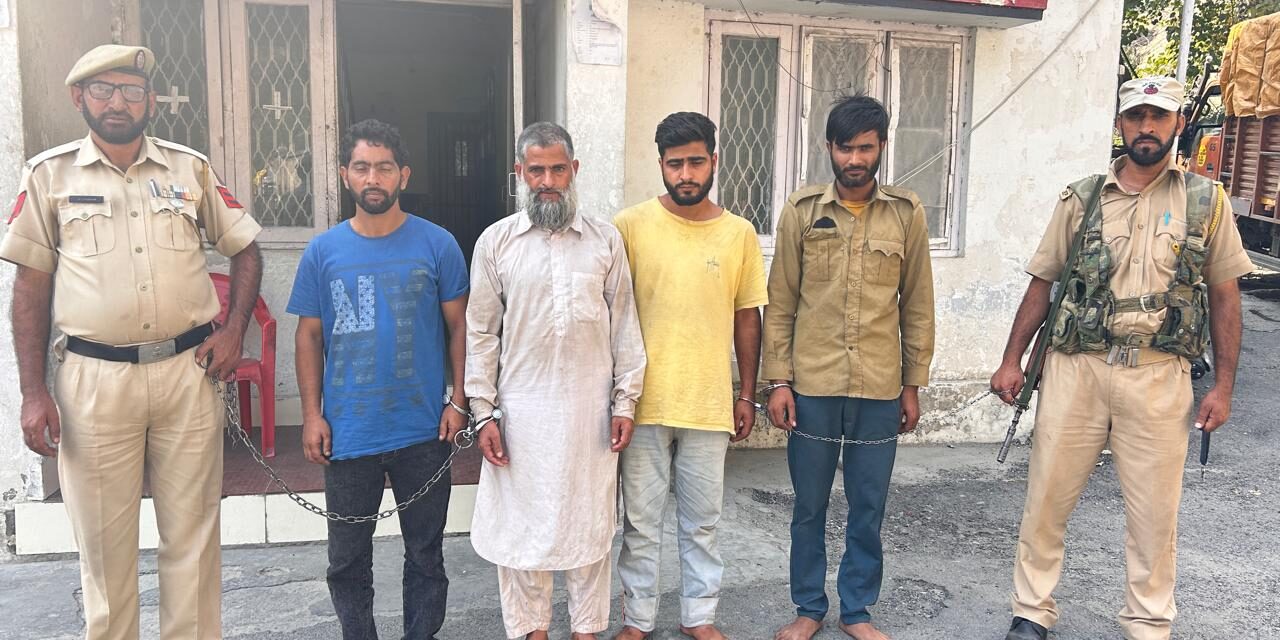 4 Persons Arrested For Staging Fake Accident In Ramban: Police