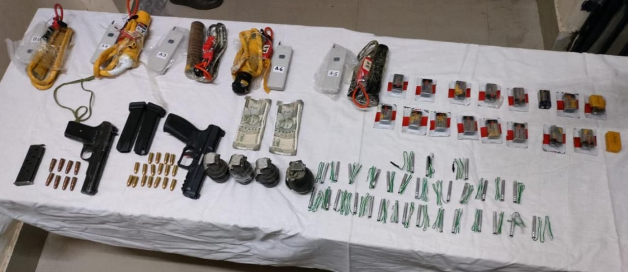 6 JeM Militant Associates Arrested As Militant Module Busted In Awantipora, IEDs, Arms And Ammunition Recovered: Police