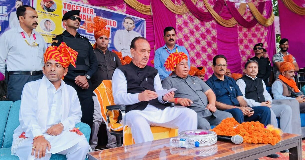 Article 370 can be restored only by Government of India: Ghulam Nabi Azad