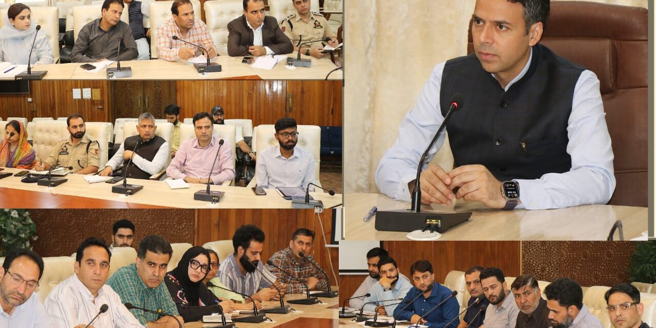 Assembly Elections-2024 : Ahead of Counting: DEO Srinagar chairs meeting to finalise arrangements