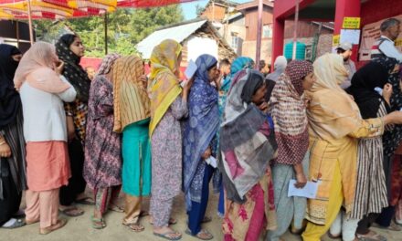 Kulgam breaks boycott shackles: Once deserted, polling booths come alive with serpentine queues