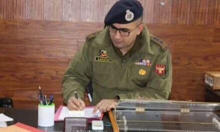 SSP Bandipora Repatriated To His Parent Cadre Upon Completion Of Deputation Tenure