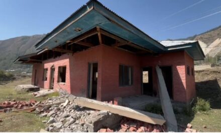 Neglected Slaughterhouse in Drangbal Baramulla Awaiting Completion as Dispensary