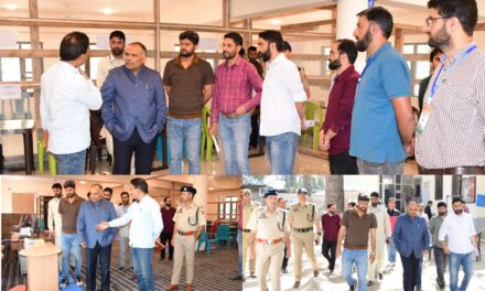 Assembly Elections 2024:CEO visits counting centre at Ganderbal; inspects arrangements