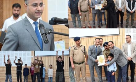 DC Shopian felicitates best performing BLOs, students for SVEEP Awareness