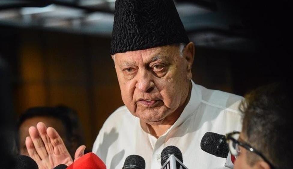 Will submit letter of support to J&K LG tomorrow: Farooq Abdullah