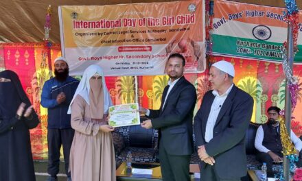 DLSA Ganderbal organized awareness programme on “International Girl Child Day”