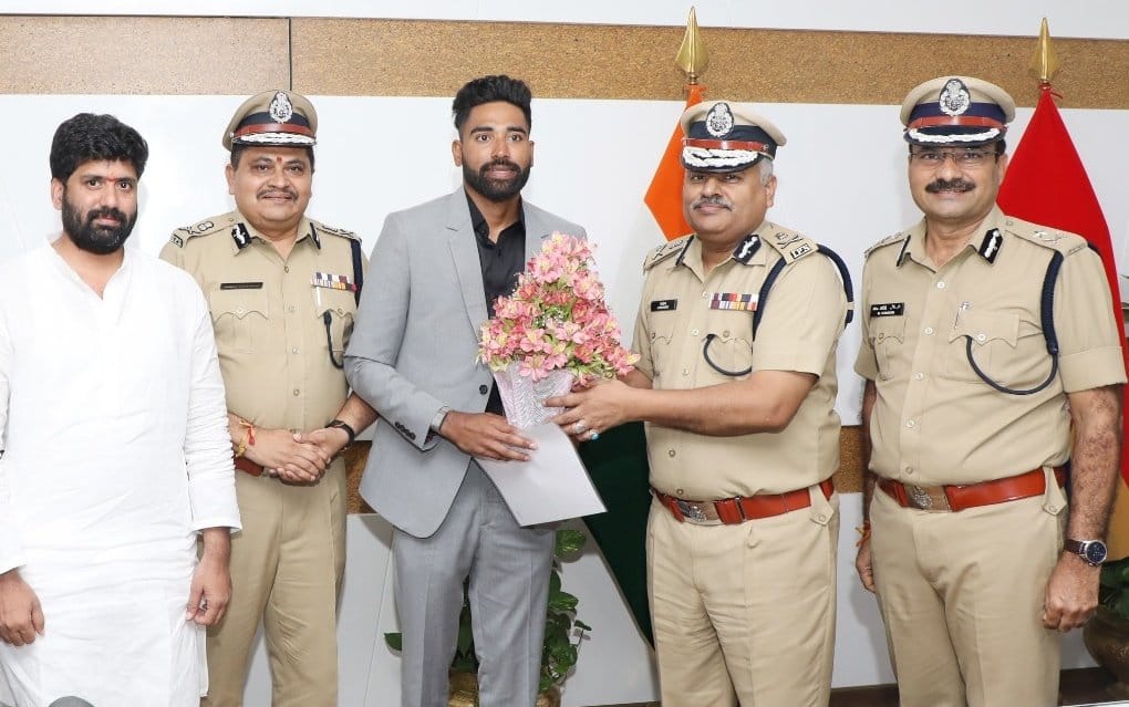 Mohammed Siraj takes over as Deputy Superintendent of Police in Telangana