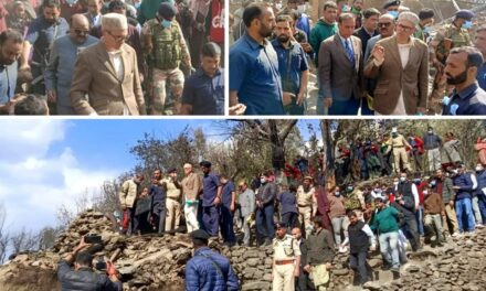 Omar Abdullah reaches out to fire victims in Kishtwar, pledges more relief