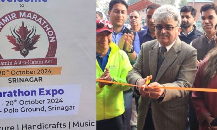 CS Dulloo inaugurates 3-day Kashmir Marathon Expo’ at Polo View