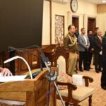 Mubarak Gul Takes Oath As Protem Speaker At Raj Bhawan