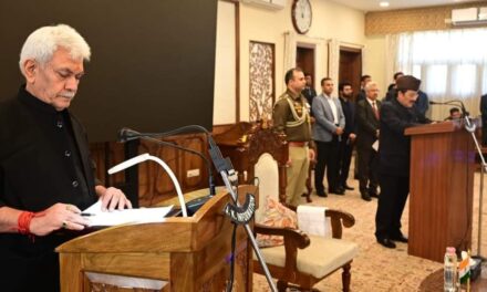 Mubarak Gul Takes Oath As Protem Speaker At Raj Bhawan