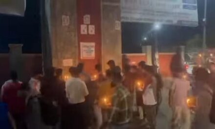 Sopore Residents Hold Candlelight March to Protest Civilian Killings at Z-Morh Tunnel Construction Site