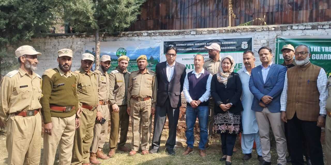 DLSA Ganderbal & TLSC Kangan organized “Plantation Drive”