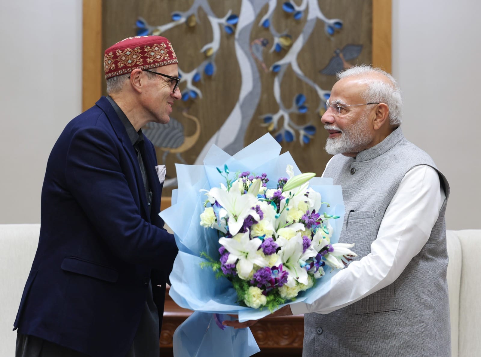 CM Omar Abdullah meets PM Narendra Modi in Delhi