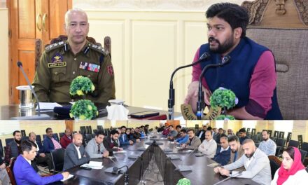 DC Ganderbal reviews Security Scenario in District