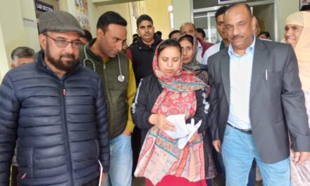 Sakeena Masood visits Gurez, reviews developmental scenario