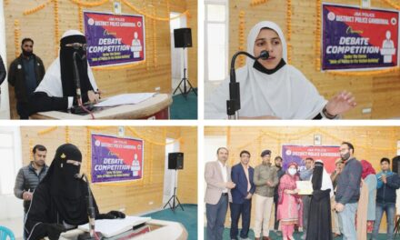 Police Flag Day Week 2024:Police organises quiz competition, debate/ seminar in Kulgam, Shopian & Ganderbal